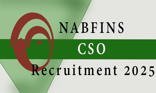 NABFINS CSO recruitment 2025